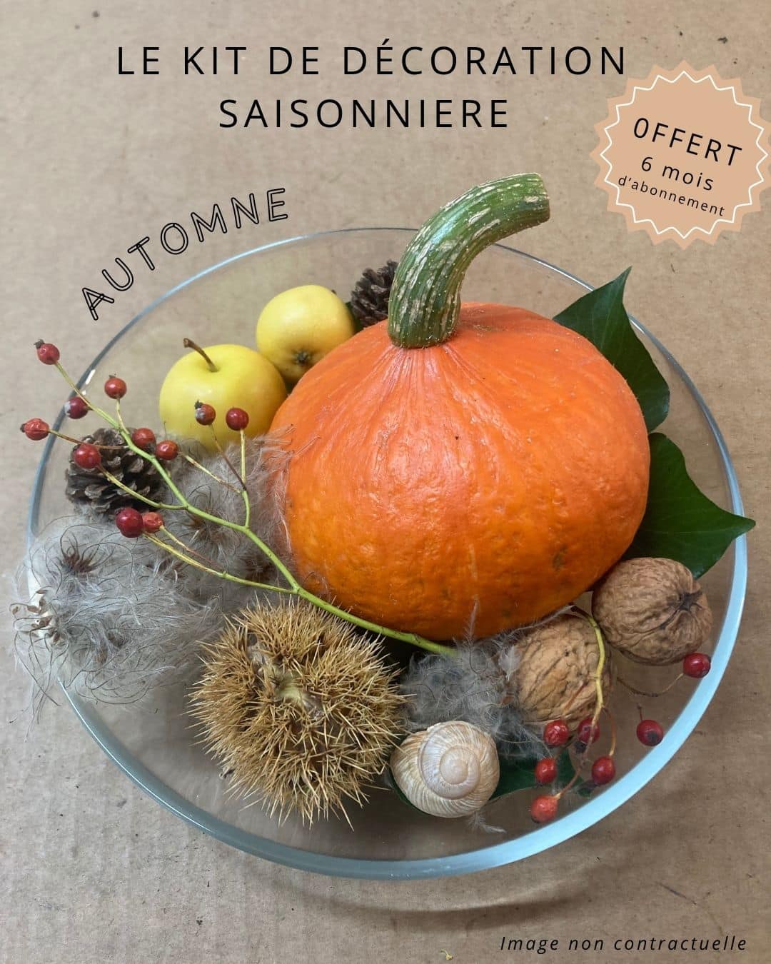 Kit de décoration d'Automne