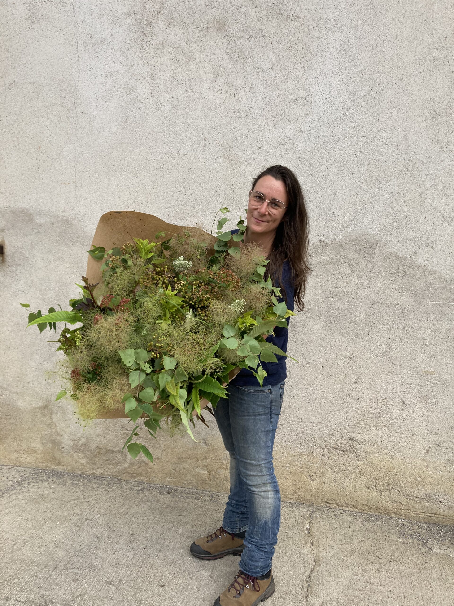 Stéphanie fleuriste à Vuiteboeuf