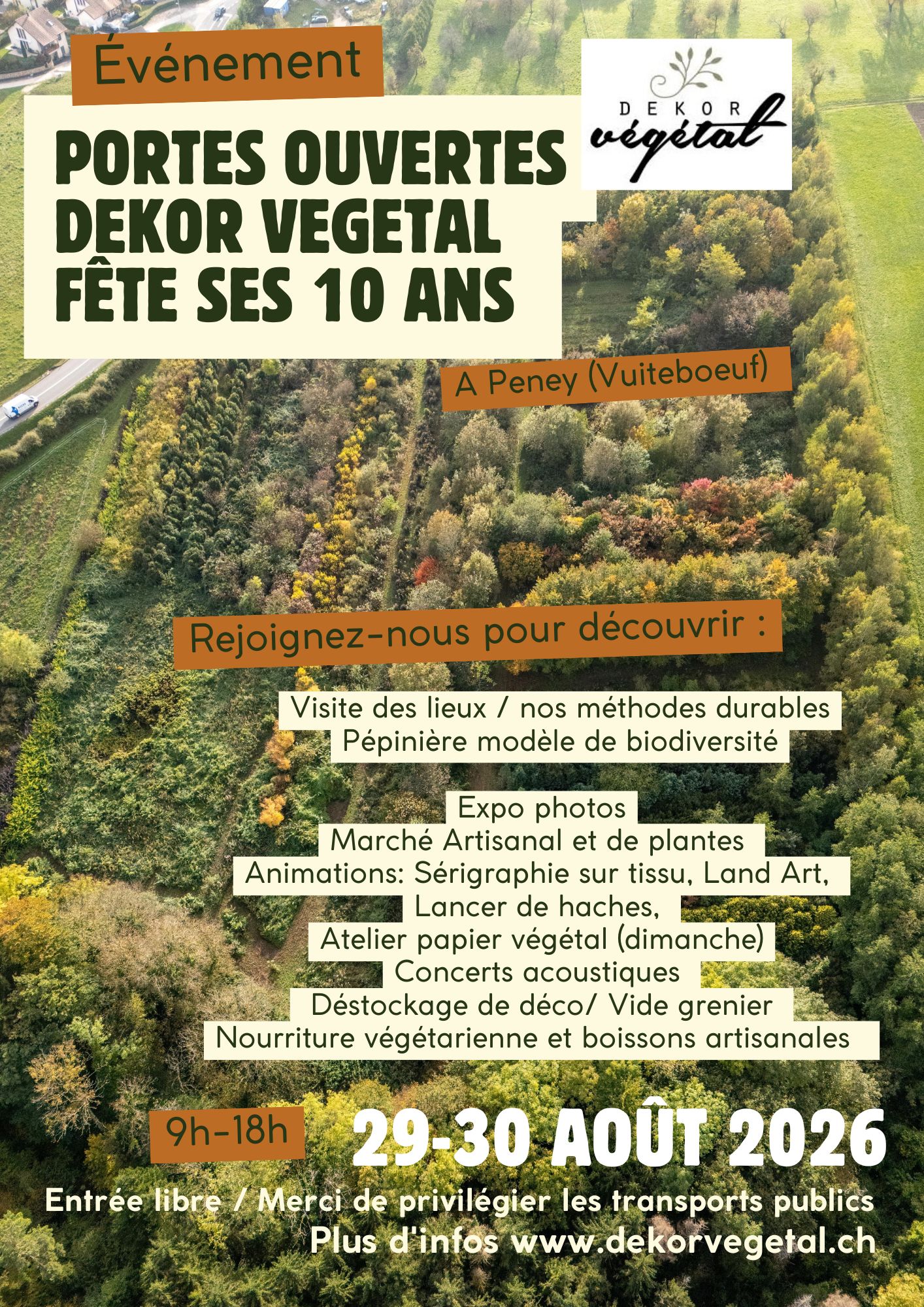 Portes ouvertes chez Dekor vegetal